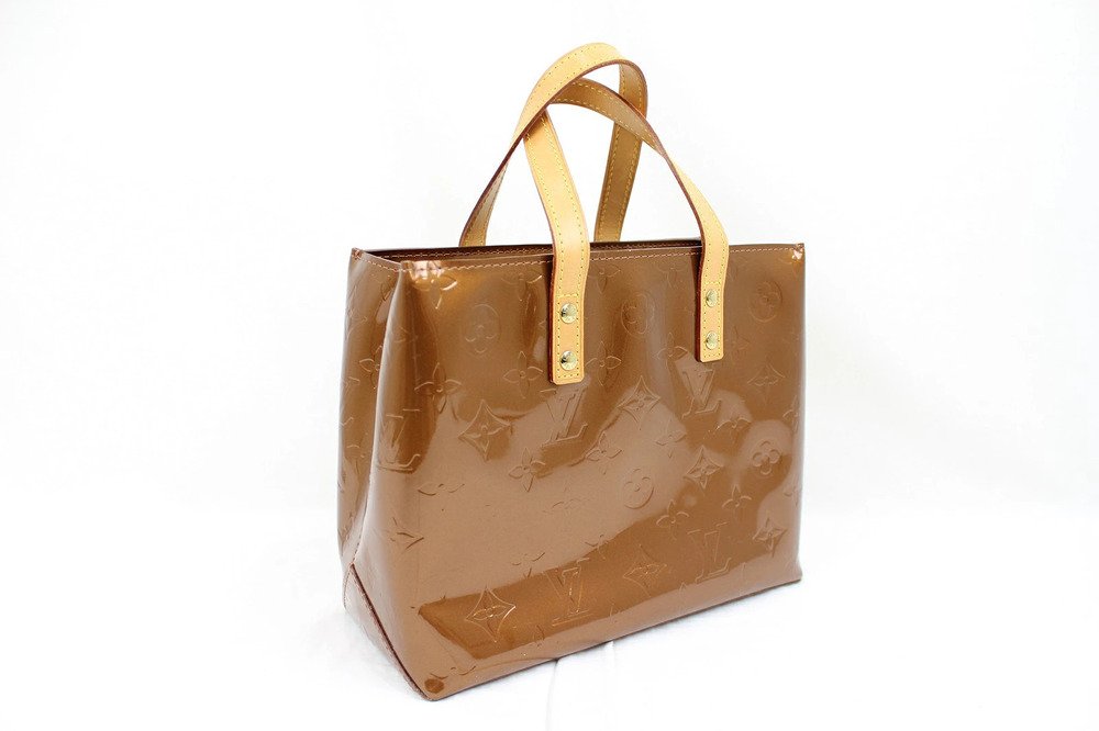 Louis Vuitton White zeTote Vernis Bron Lead Bag